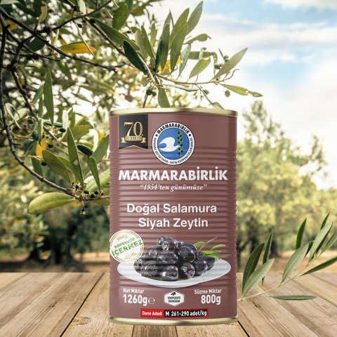 800 g. M (261-290 adet/kg) Salamura Teneke