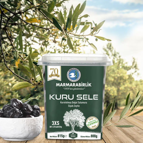 800 g. 3XS (381-410 adet/kg) Kuru Sele Hazırkap