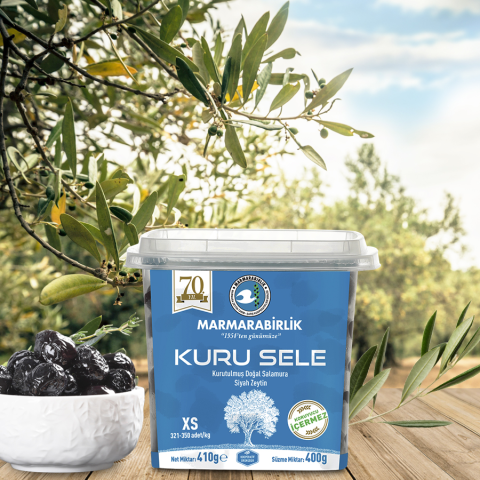 400 g. XS (321-350 adet/kg) Kuru Sele Hazırkap